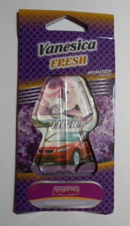 Ароматизатор капельный 1 аромат (елочка) Vanesica Fresh Lilac (сирень) CGM167