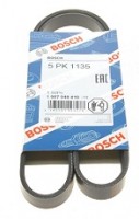 Ремень аксессуаров 5PK1135 с г/у без а/с Logan/MCV 1,5 DCI. Производитель: Bosch. 