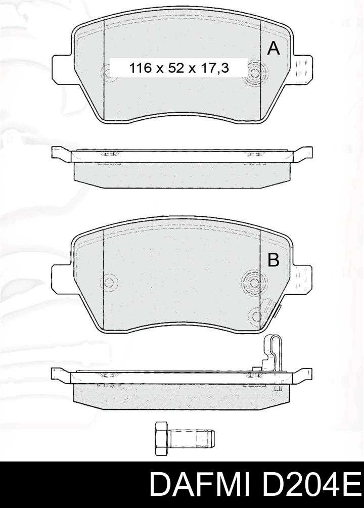 Колодки тормозные передние DUSTER 4x2,4x4 без ESP. Производитель: Intelli. 